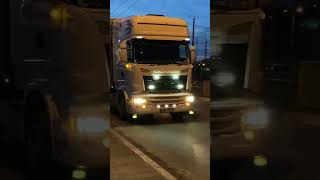 Scania led beacons, lights and horn