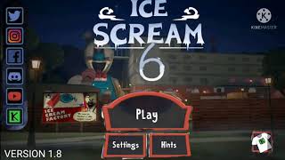 ICE SCREAM 6 MAIN MENU | Ice Scream 6 Lis Adventure | Elephanter Gaming