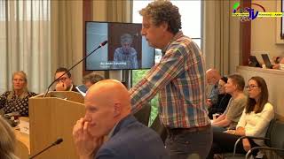 Overhandiging Petitie tegen nieuw bedrijventerrein in Winterswijk gesteund door 1500 handtekeningen