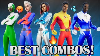 10 BEST SUPERHERO SKIN COMBOS YOU MUST TRY! (Fortnite New Boundless Set Combos)