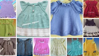 Knitted Baby Girl Frocks🧶Collection for Your Little Princess!