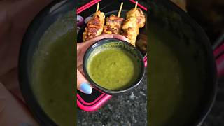 Chicken Malai Boti 🤤 #Shorts #malaichicken #chicken #grilling #tandoori