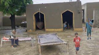 Poor Womnen morning routine after Heavy Rain in Village of punjab |@FalakVeerOfficial