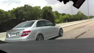 Stage 2 Mk6 GTI vs C63 AMG