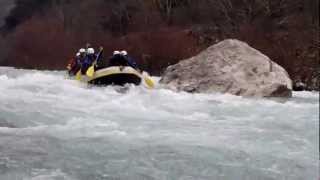 IRF RAFT GUIDES COURSE EVINOS 1 2 3 02 2013 KARRIBU RAPID