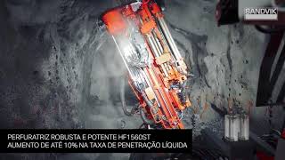 Sandvik DL422i Longhole Drill - Portuguese