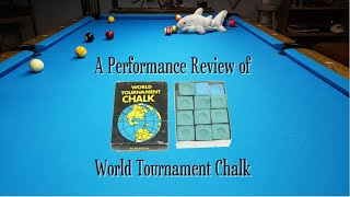 "Which Chalk is Best for You". Vol. I - World Tournament Chalk