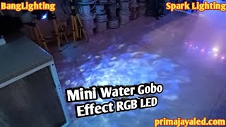 Mini Water Gobo Effect RGB LED