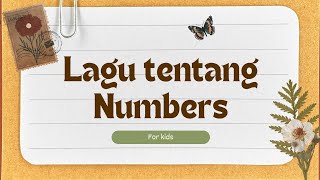 Lagu Tentang Angka Dalam Bahasa Inggris