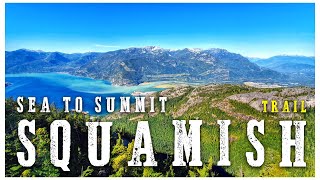 Descente en Trail -Sea to Summit- Squamish, Colombie-Britannique #running #trailrunning #squamish