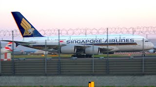 Summer Evening Plane Spotting at London Heathrow Airport (Runway 27R Takeoffs) - 24/06/23