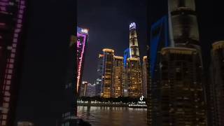 Shanghai river cruise is simply amazing #boatcruise #shanghai #shanghaitower #travel #shortvideos