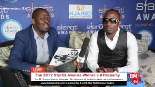 Interviews : Starqt Awards Winners : Ambassador Ssali Best U.G - S.A Artist of Year 2017