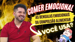 🎬🧠Cortes Psicológicos🧠🎬 - As bengalas emocionais da compulsão alimentar - Psicólogo Gabriel Monteiro