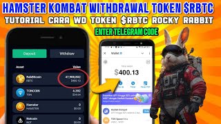 UPDATE CARA WITHDRAWAL TOKEN $RBTC DI AIRDROP ROCKY RABBIT KE WALLET