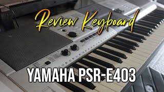 EOS#034 REVIEW YAMAHA PSR E403