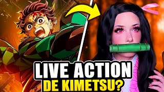 😱 COMENTANDO sobre a POSSÍVEL SÉRIE LIVE-ACTION de DEMON SLAYER!