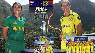 Icc women's T20 world cup 2023 final review |Australia dominated world cricket 🇦🇺🔥||Cricket World