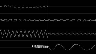 The Smurfs (NES) - "The Mountains" (NES/Famicom 2A03+MMC5 Cover) [Oscilloscope View]