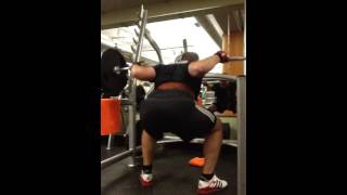 Squat 265 third set of five