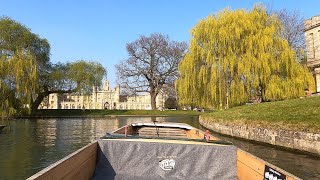 Cambridge punting | Weekend getaway or Day trip from London