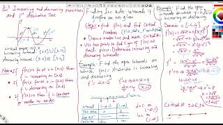 V63 Increasing and  decreasing  2