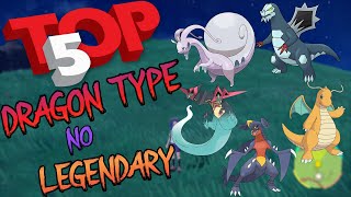 Top 5 Dragon Type No Legendary [Pokemon Scarlet and Violet]