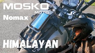 MOSKO MOTO NOMAX - Tank Bag Installed on a Royal Enfield Himalayan - First Impressions Review.