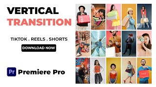 Vertical Transition Template Bundle For Premiere Pro