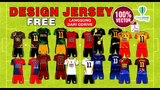 Design jersey vector