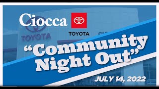 Ciocca Toyota of Williamsport "Community Night Out"