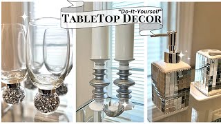 DOLLAR TREE DIYs || EASY TableTop Decor You Can Make THIS Weekend || Simple & Elegant