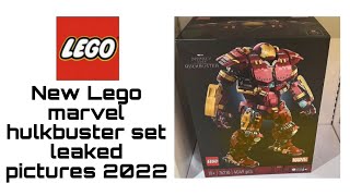 new Lego marvel hulkbuster set leaked pictures 2022