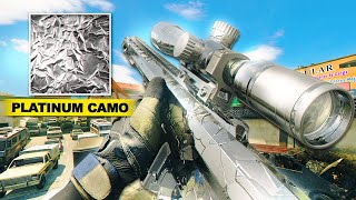 Using the BEST SNIPER SETUPS in Modern Warfare 2.. (PLATINUM CAMO)