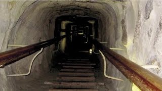 The process of opening the secret room and hidden doors inside the Great Pyramid