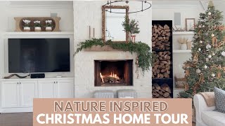 NATURE INSPIRED CHRISTMAS HOME TOUR | The Holidays at Mom's | FARMHOUSE LIVING