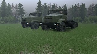 SpinTires Карта "Russian_Forest_PB"