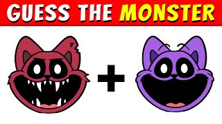 😍🙂Guess the MONSTER (Smiling Critters) by EMOJI and VOICE | Poppy Playtime Chapter 3 Character