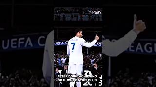 Ronaldo Never Received A Farewell From Realmadrid 😔😞🥺 #shors #ronaldo #shortvideo