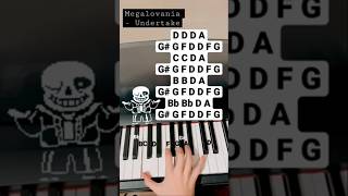 Megalovania Piano Tutorial ReUpload