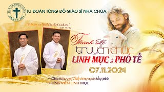 ⚜️( SDD ) Giới Thiệu Ứng Viên LINH MỤC & PHÓ TẾ - Tu Đoàn Giáo Sĩ Nhà Chúa , năm 2024