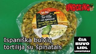 Perkame LIDL: Ispaniška bulvių tortilija su špinatais