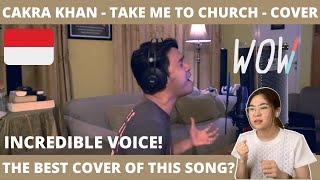 REACTION to CAKRA KHAN - TAKE ME TO CHURCH - HOZIER ( COVER ) + That high note! 🔥