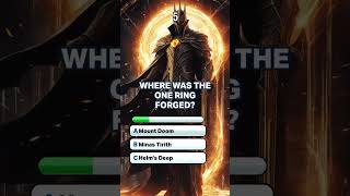 Unmask Sauron: The Ultimate Lord of the Rings #LordOfTheRings #MiddleEarthTrivia #Tolkien #LOTR