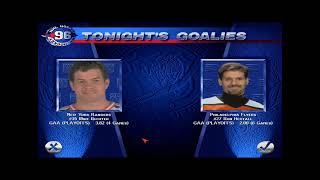 EA Sports NHL '96 - All-star Season 2 Flyers POG 7 | Flyers Hammer the Rangers in 1st Game in NY