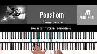 Pouahom - Song from Cameroon - Days of the week (Sheet Music - Piano Solo - Piano Cover - Tutorial)