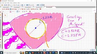 Math 7 Honors: Calculating Circumference Practice