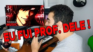 Prof. de canto reage a - KIRA (Death Note) | A Risada Mais Famosa | DREIKS