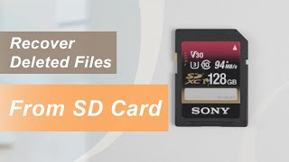 【Tutorial】How to Recover Files from Formatted SD Card/Memory Card  | 100% Work