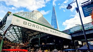 Definitely for cheese lovers! A foody October walk in Borough Market for the Big Cheese Weekender